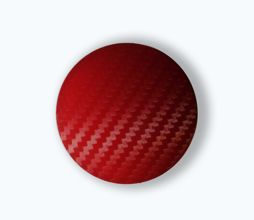 Carbon Red centerkapsler 60 mm - Gratis fragt