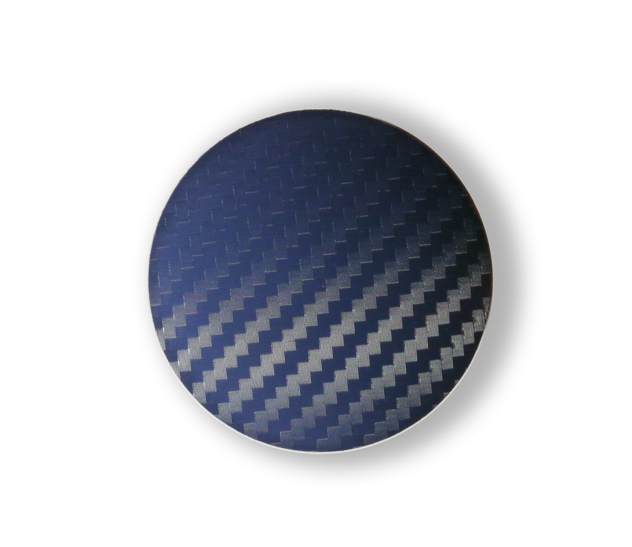 Carbon Blue centerkapsler 56 mm - Gratis fragt